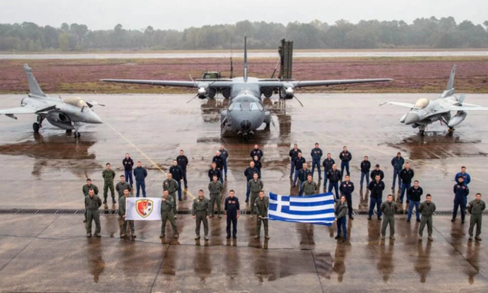 «Volfa 2020»: Ελληνικά F-16 συνεκπαιδεύονται με Rafale (εικόνες)